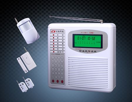  HT-110B-1  GSM+PSTN雙網聯(lián)網防盜報警主機